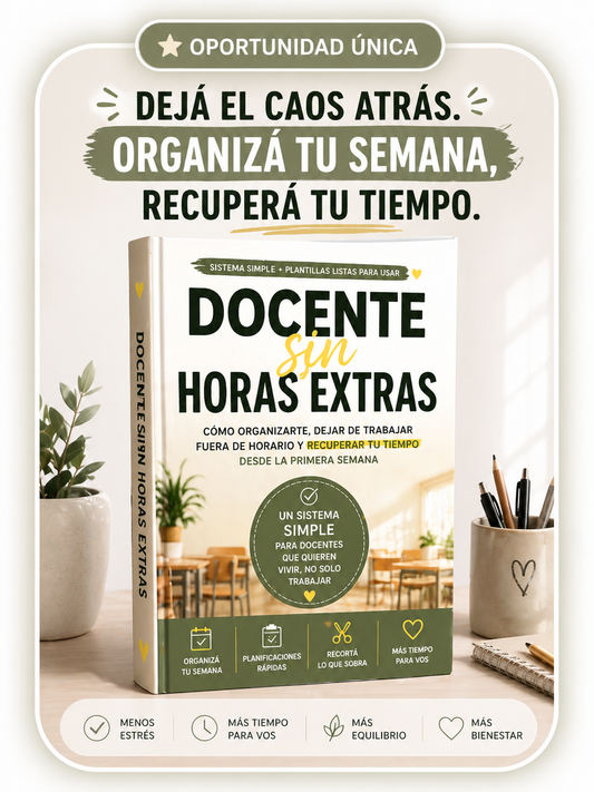 DOCENTE SIN HORAS EXTRAS